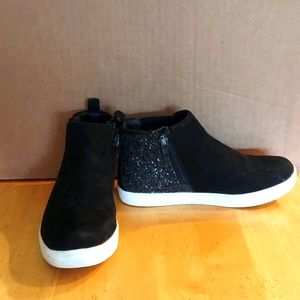 Report Sonny High Top Black Glitter Sneakers, 13